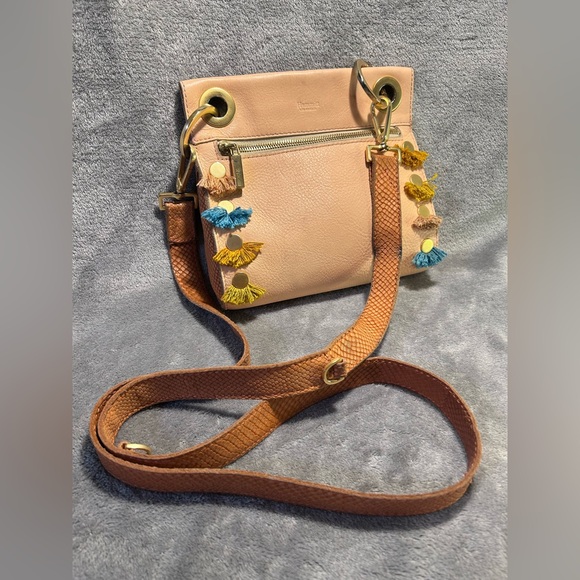 Hammitt Handbags - Hammitt Tropic Wink Tony Small Exotic and Pebbled Leather Crossbody